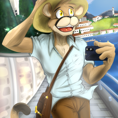 Pounce 2023 "travel" poster