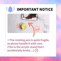 Hazbin Hotel - Alastor - Human (Acrylic rotating shaft) - Thumbnail 3