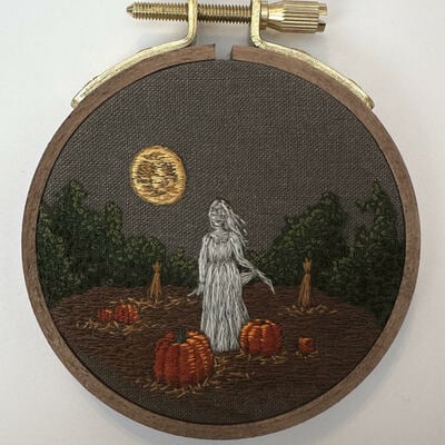 The ghost of the pumpkin patch