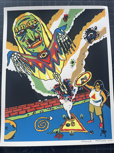 At the Conjuring Wall