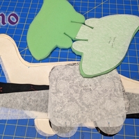 Sewing Kit - Bag-O-Saur Bronto - White/White - Thumbnail 2