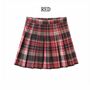 Free Shipping Harajuku Cute Pleated Skirt Plaid Skirt-1