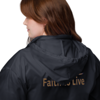 Faith to Live-FtL Unisex Windbreaker - Thumbnail 5