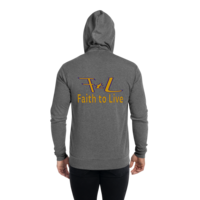 Faith to Live-FtL Unisex Zip Hoodie - Thumbnail 2