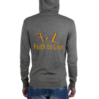 Faith to Live-FtL Unisex Zip Hoodie - Thumbnail 4