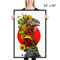The Sunflowered Soldier (Framed Print) - Thumbnail 3