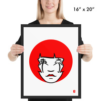 Tokyo Flag (Framed Print) - Thumbnail 1