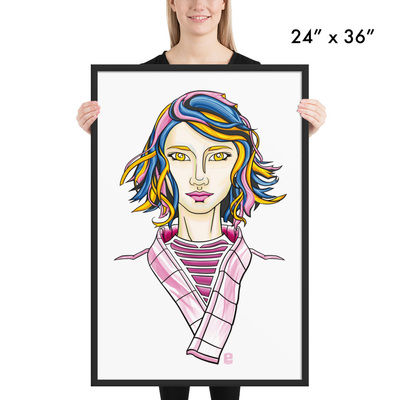 Cmy kei (framed print)