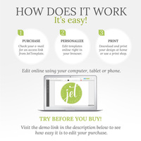 Editable Fairy Girl Birthday Invitation, Fairy Birthday Party Invitation, Magical Birthday Invitation - Thumbnail 2