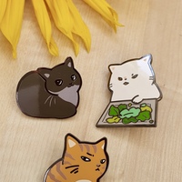 Blind Bag Cat Meme Pins - Thumbnail 1
