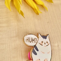 (Choose yourself) Meme Cat enamel pins - Thumbnail 1