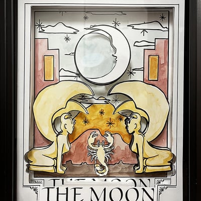 The moon