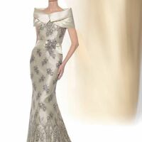 Copy of Simple Mother of Bride/ Groom Dress Lace Evening Formal Gowns Prom Dress - Thumbnail 4