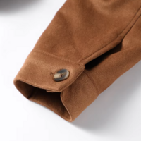 VINTAGE SUEDE BOMBER JACKET  - Thumbnail 8