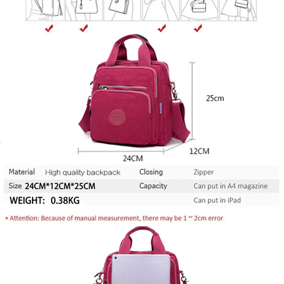Casual elegance: the multifunctional backpack for women, blending style and practicality