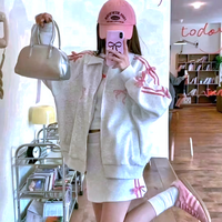 *Free Shipping*COQUETTE BOWS SIDE-STRIPE TRACK SUIT   - Thumbnail 6