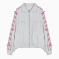 *Free Shipping*COQUETTE BOWS SIDE-STRIPE TRACK SUIT   - Thumbnail 7