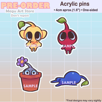 Pikmin pins - Thumbnail 2