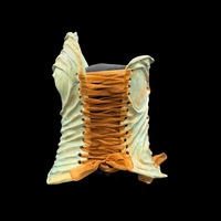 Greek Goddess  3 piece wearable ceramic corset by: Nicole Moan  - Thumbnail 6