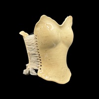 Bottocino 3 piece wearable ceramic corset by: Nicole Moan  - Thumbnail 1