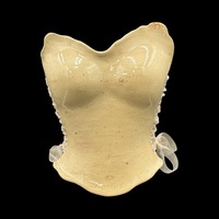 Bottocino 3 piece wearable ceramic corset by: Nicole Moan  - Thumbnail 8