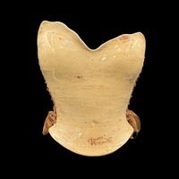 Denizli Travertine 3 piece wearable ceramic corset by: Nicole Moan  - Thumbnail 8