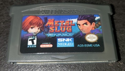 Metal Slug Advance GBA Video Game Boy Advance Nintendo