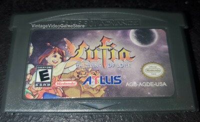 Lufia The Ruins of Lore GBA Video Game Boy Advance Nintendo
