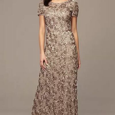 Elegant mother of the bride/ groom dresses lace evening dress formal prom dress