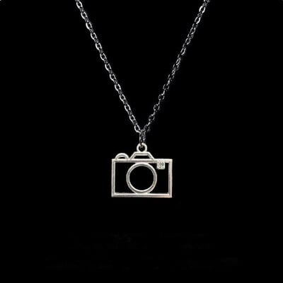 Camera chain necklace