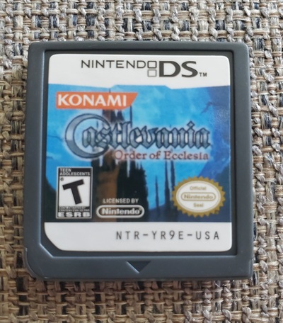 Castlevania Order of Ecclesia Nintendo DS Video Game Cartridge 2008