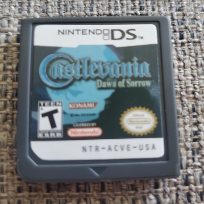 Castlevania dawn of sorrow nintendo ds video game cartridge 2005