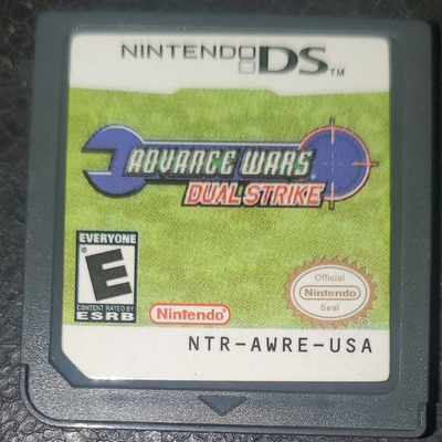 Advance wars dual strike nintendo ds video game cartridge 2006