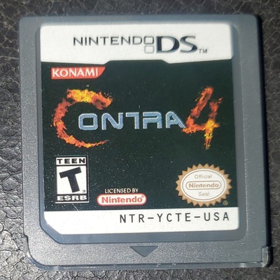 Contra 4 nintendo ds video game cartridge 2007