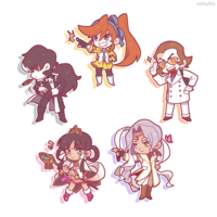 Ace Attorney 1-6 + Investigations Stickers - Thumbnail 3