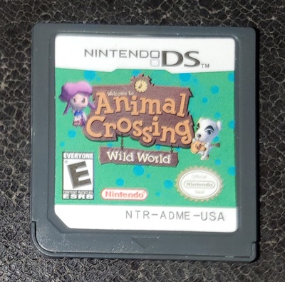 Animal Crossing Wild World Nintendo DS Video Game Cartridge