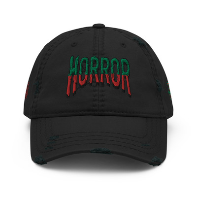 That's rare! horror dad hat (green)