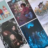 YA SFF a5 book fanart prints - Thumbnail 2