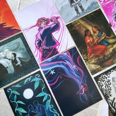 ADULT SFF a5 book fanart prints