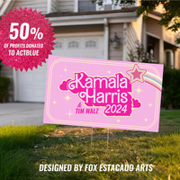 Kamala x BRBIE Lawn Signs  - Thumbnail 4