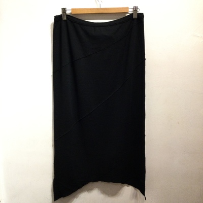 Comme des garcons diagonal wool skirt mdiile 80s~87