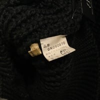 Comme des Garçons late 70s ~ early 80s acrylic chunky big knitted JKT - Thumbnail 1