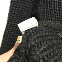 Comme des Garçons late 70s ~ early 80s acrylic chunky big knitted JKT - Thumbnail 2