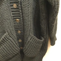 Comme des Garçons late 70s ~ early 80s acrylic chunky big knitted JKT - Thumbnail 5