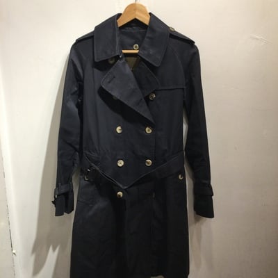 Mackintosh navy trench coat with a lining