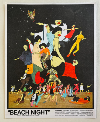 “Beach Night” poster
