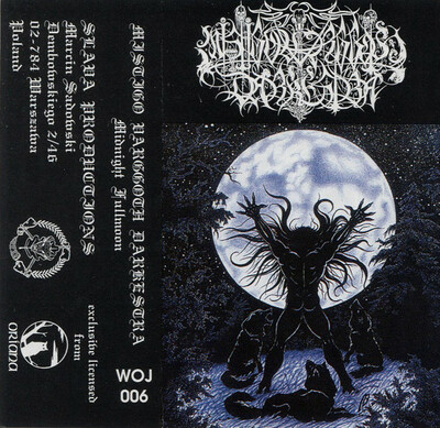 Mistigo Varggoth Darkestra "Midnight Fullmoon" Tape