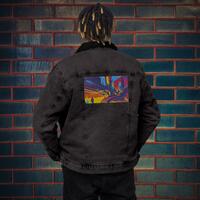 SP denim sherpa jacket - Thumbnail 2