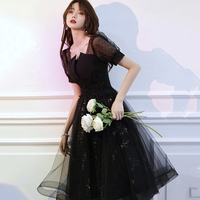 Cute tulle sequins long prom dress A line evening dress,1066 - Thumbnail 12