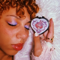 Bunny Heart Pocket Mirror - Thumbnail 3